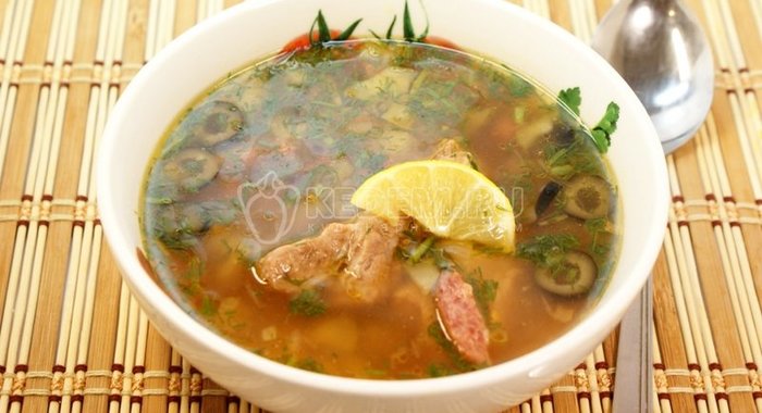 Солянка сборная мясная