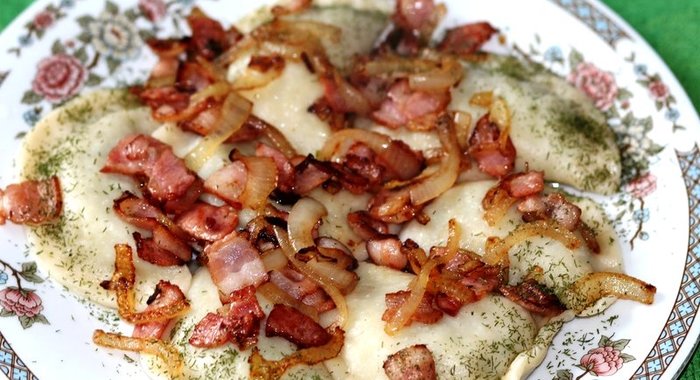 Вареники с квашеной капустой