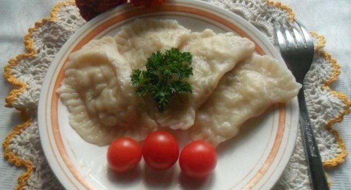 Вареники с сырой картошкой