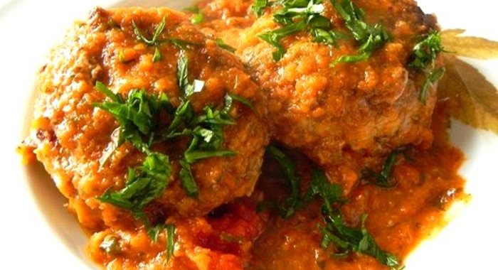 Итальянские фрикадельки с миндалем