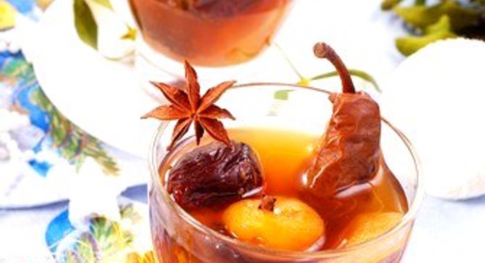 Рождественский фруктовый компот