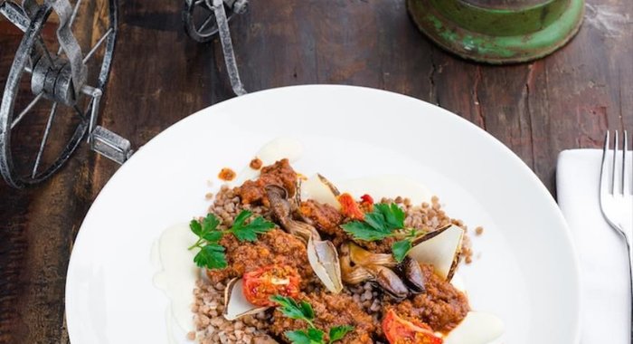 Гречка по-болонски