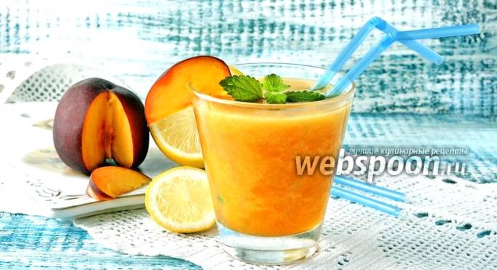 Персиковый лимонад