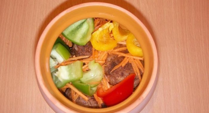 Тефтели в горшочках