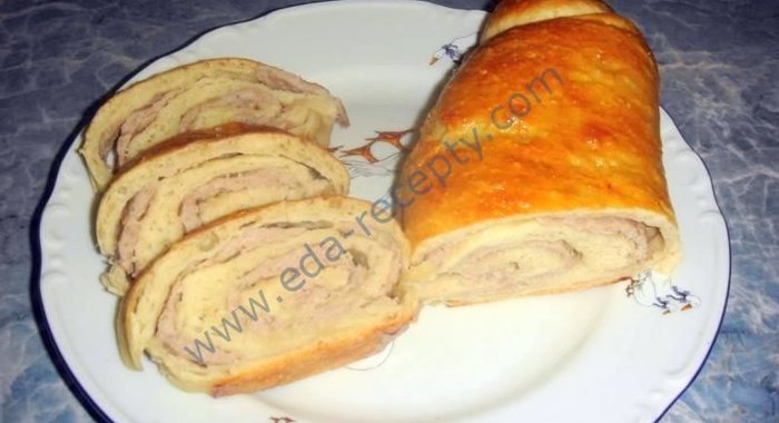 Рулет с мясом