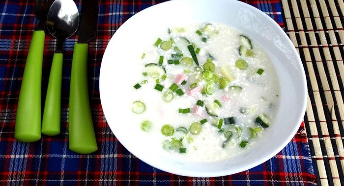 Окрошка на газированной воде