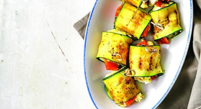 Роллы из цукини