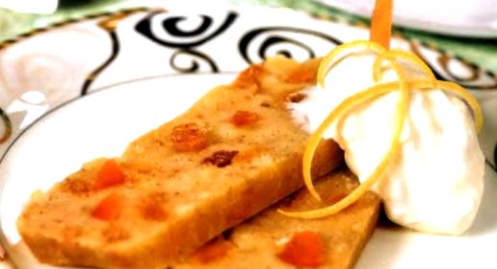 Пудинг из сдобного хлеба