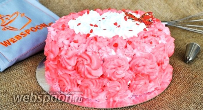 Торт «Розовый»