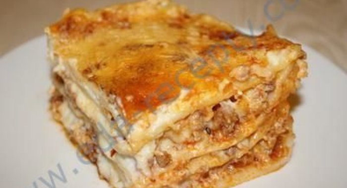 Итальянская лазанья по-неаполитански