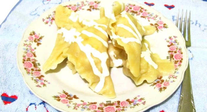 Вареники с картошкой