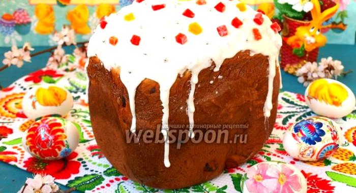 Пасхальный кулич в хлебопечке