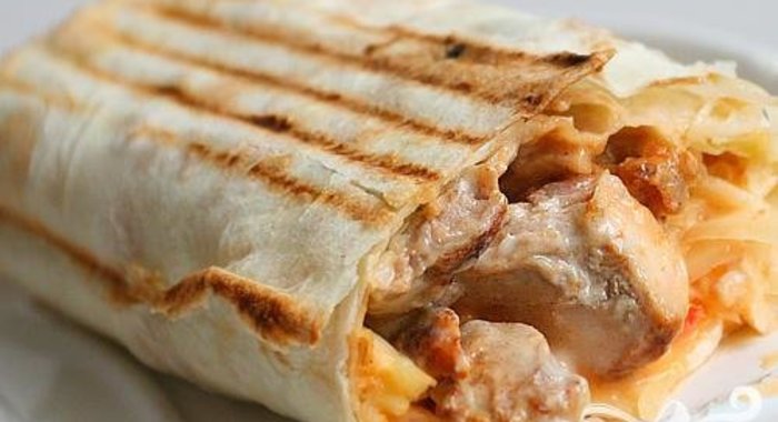 Рыба, запеченная в лаваше