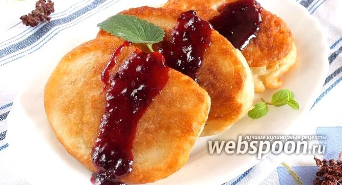 Постные дрожжевые оладьи