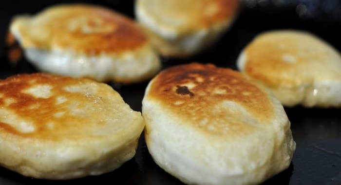 Дрожжевые оладушки