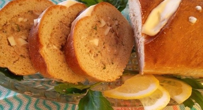 Батон фаршированный