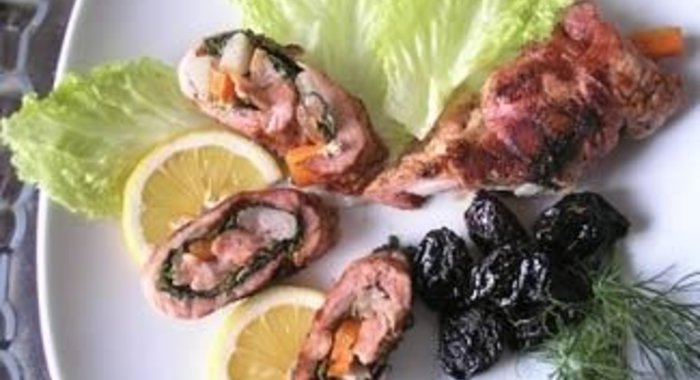 Рулет из свиной вырезки