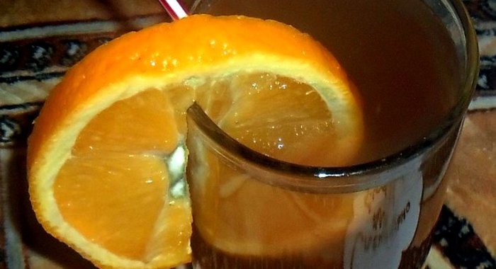 Компот из сухофруктов и цитрусовых