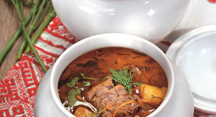 Щи из кислой капусты