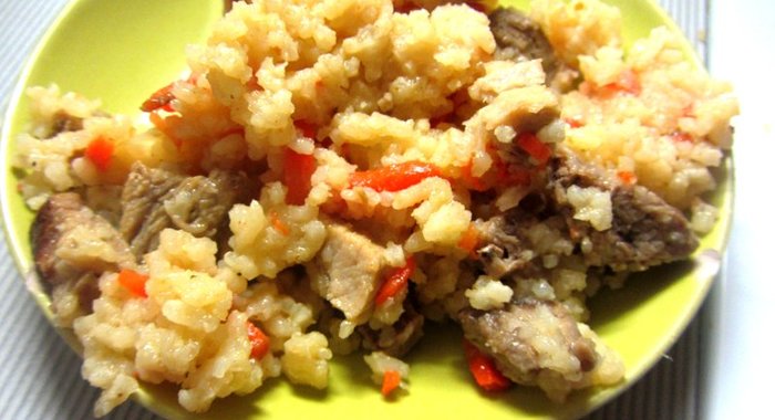 Плов со свининой по‑узбекски