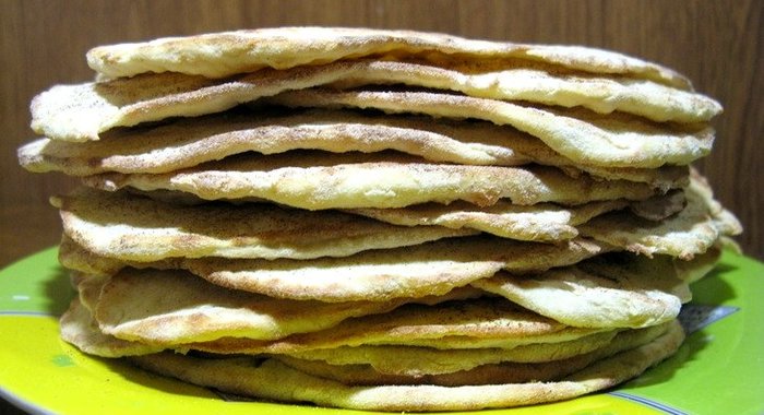 Лепёшки на кефире