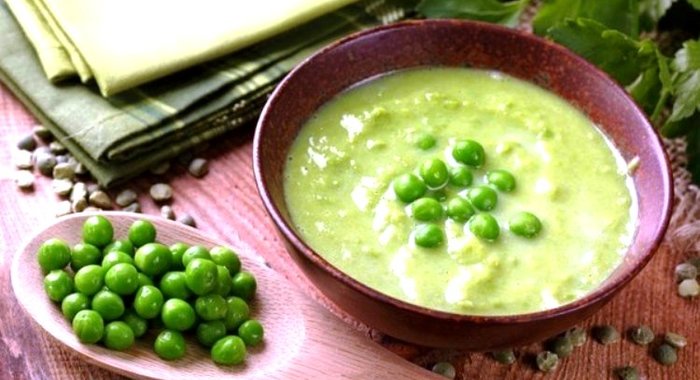 Диетический гороховый суп