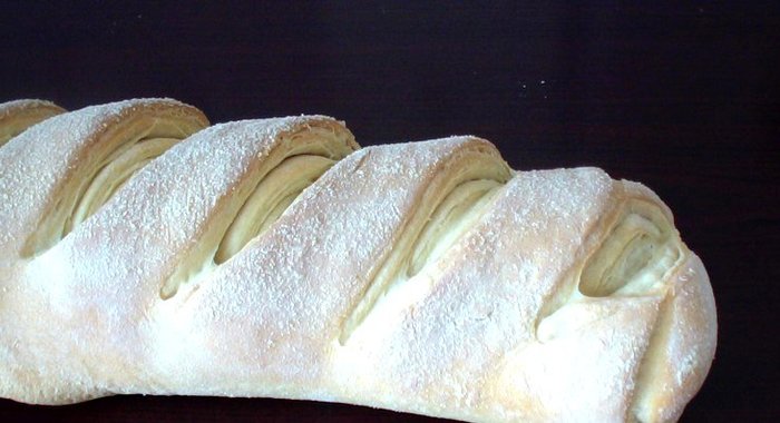 Слоеный багет