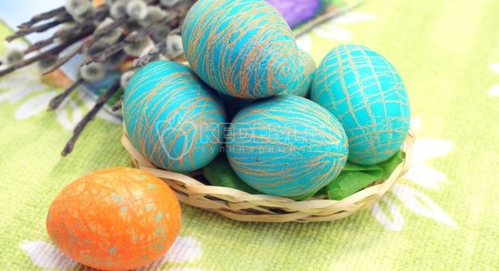 Пасхальные яйца «Карандашные»