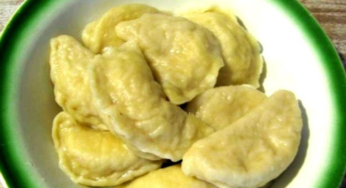 Вареники на кефире