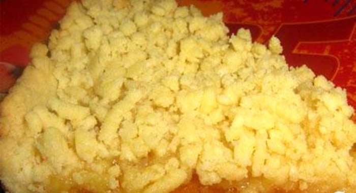 Пирог с апельсиновым вареньем
