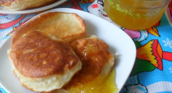 Оладьи на дрожжах