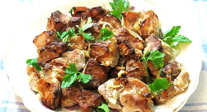 Очень вкусный шашлык из свинины