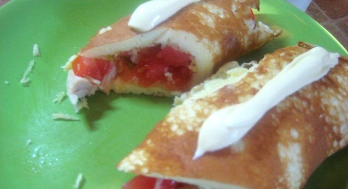 Омлет-рулет