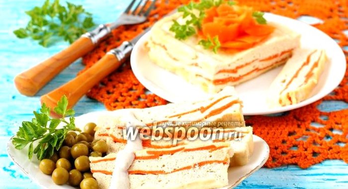 Куриное суфле с морковью в микроволновке