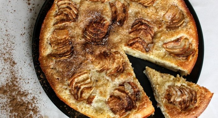 Двухслойная шарлотка