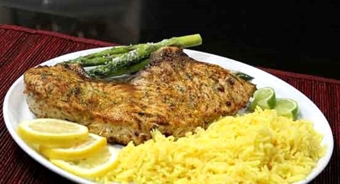 Cтейк из акулы