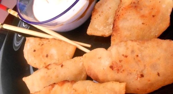 Пельмени во фритюре