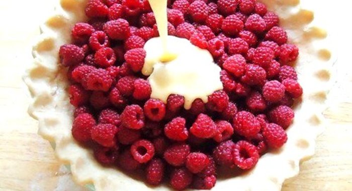 Малиновый пирог