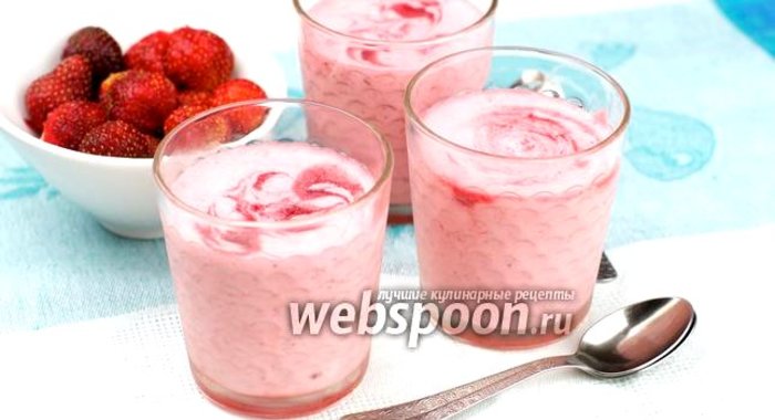 Клубничный мусс