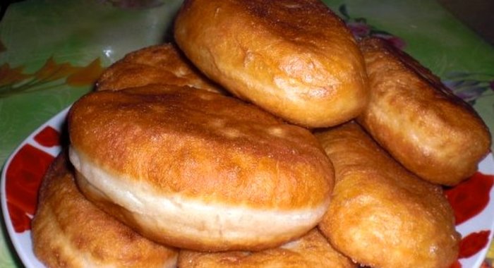 Постные пирожки без дрожжей