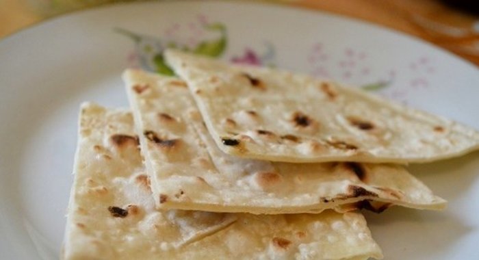 Лепешки на сковороде без дрожжей