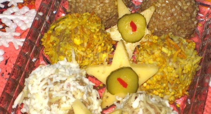 Бульон с сырными лепешками