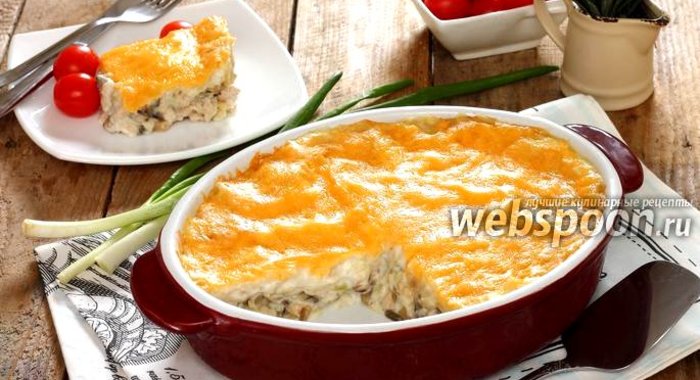 Лазанья быстрая из лаваша