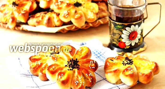 Пирожки-цветочки