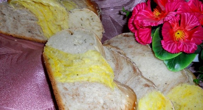 Цветная витушка (несладкая)