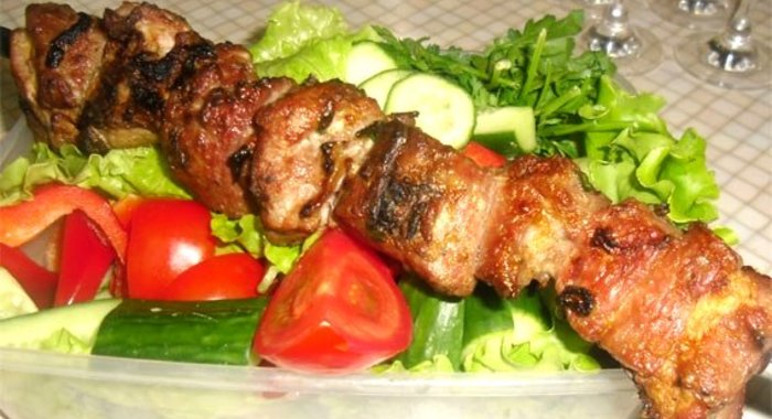 Шашлык по-армянски из свинины