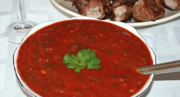 Томатный соус для шашлыка