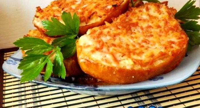 Жареные бутерброды с картошкой