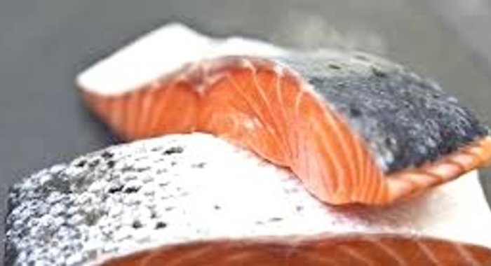 Шашлык из рыбы на решетке