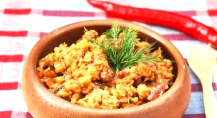 Фасолевая каша в мультиварке